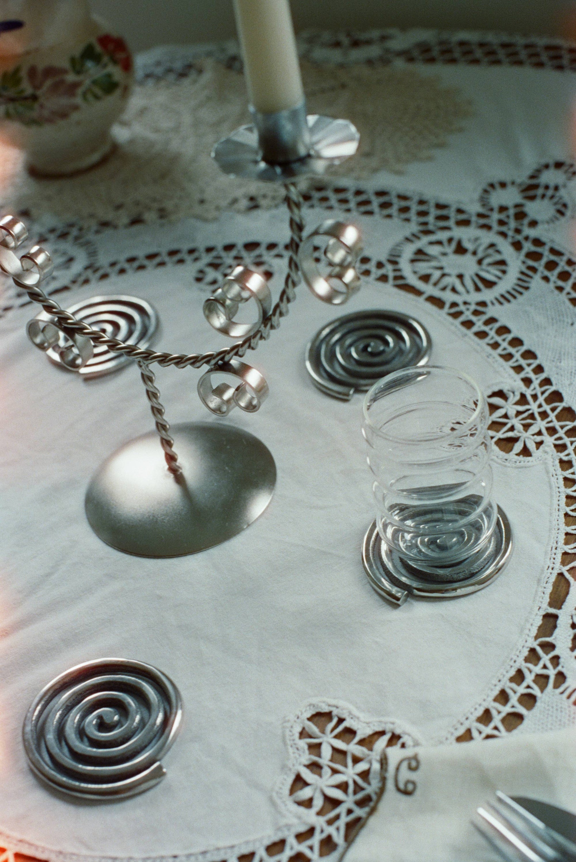Spiral Coasters Set of 4