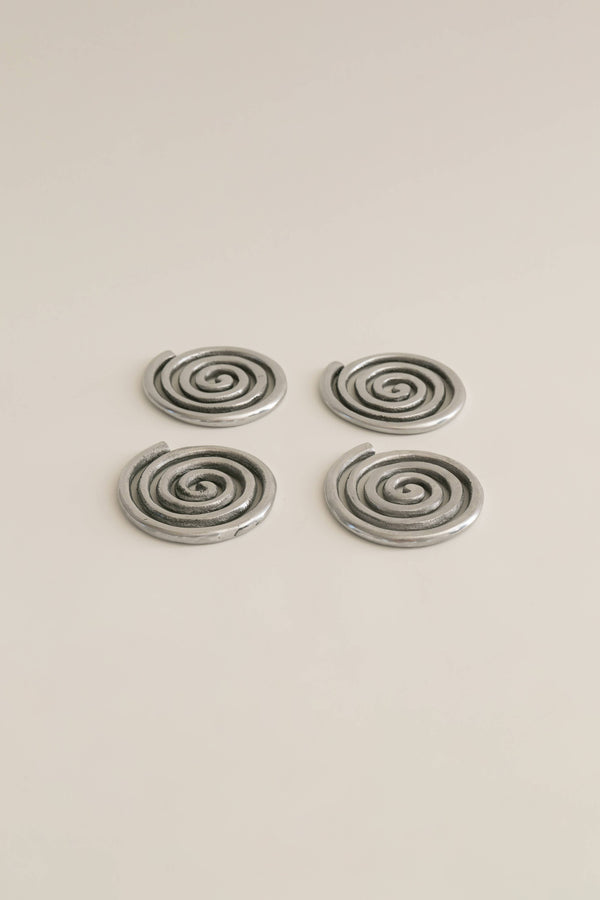 Spiral Coasters Set of 4