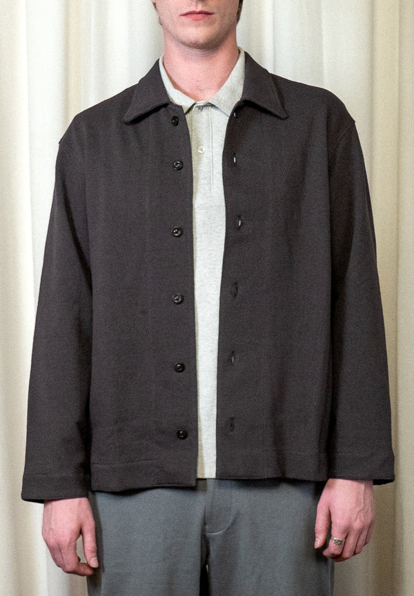 Black Mushroom Francisco Shirt Jacket