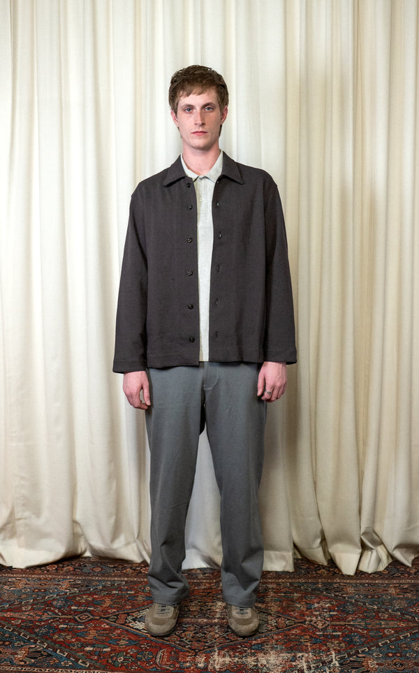 Black Mushroom Francisco Shirt Jacket