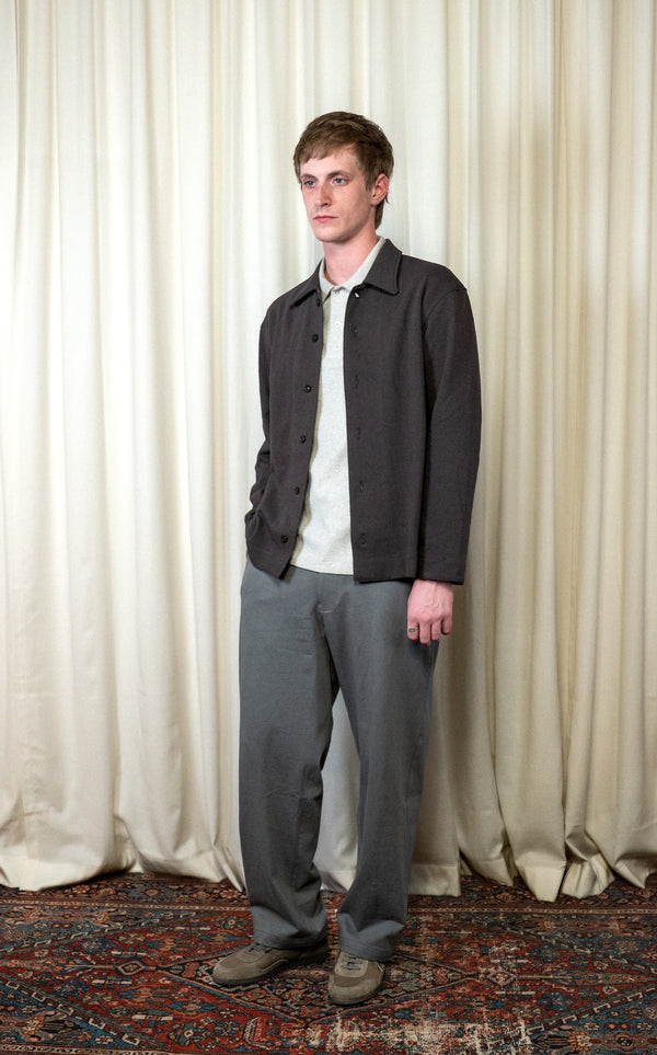 Black Mushroom Francisco Shirt Jacket
