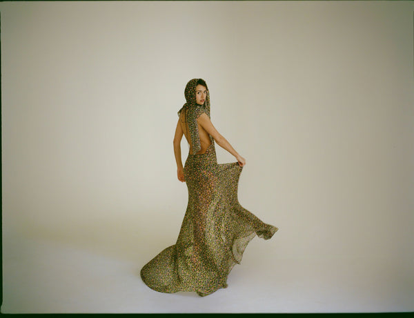 Floral Em Gown
