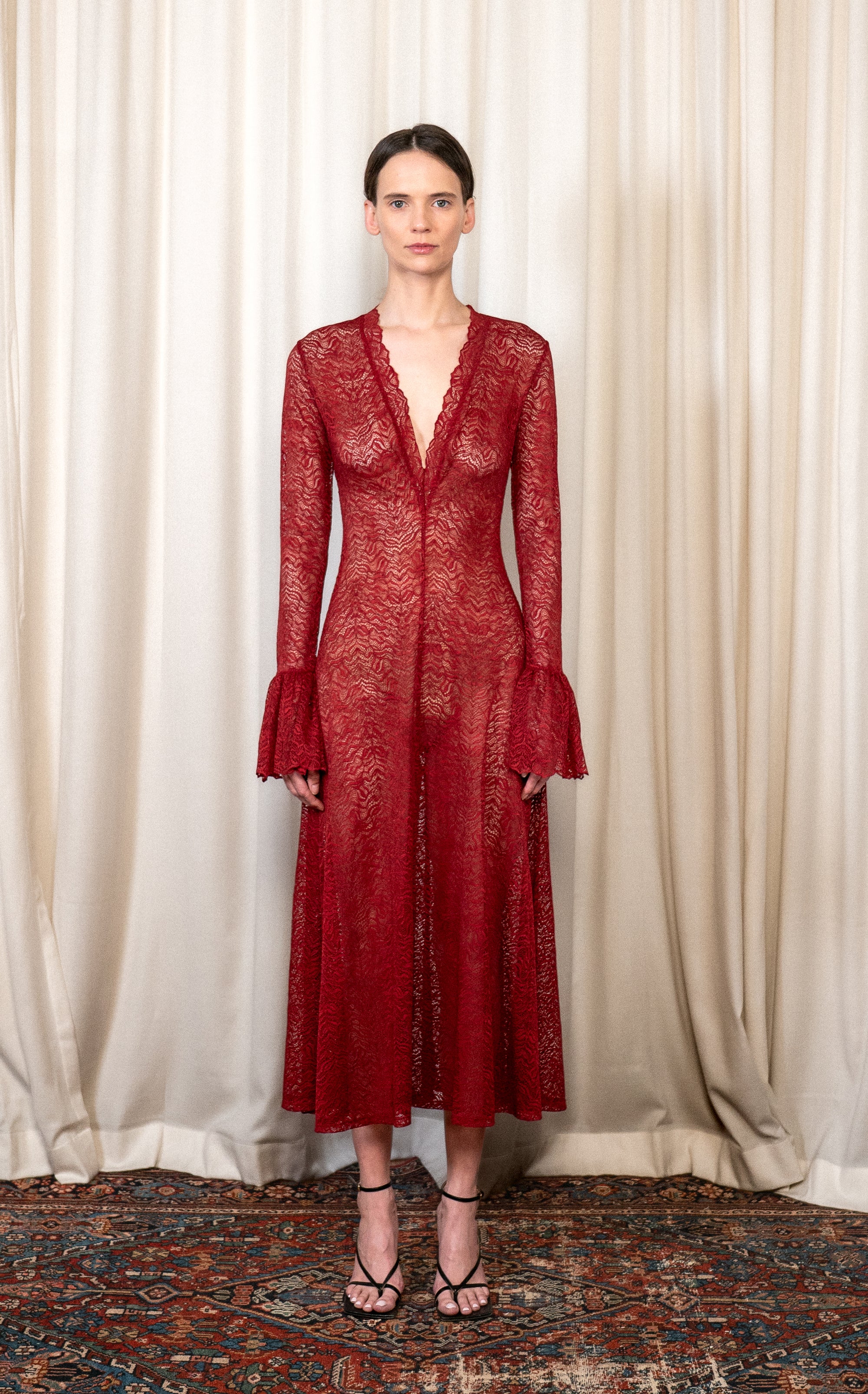 Red Alba Dress