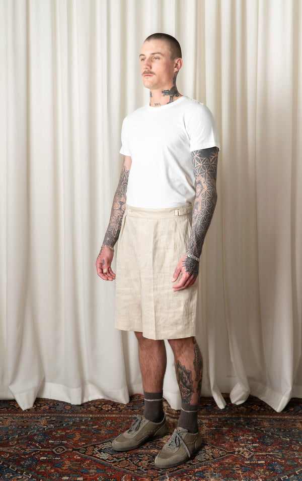Ash Grey Gurkha Shorts