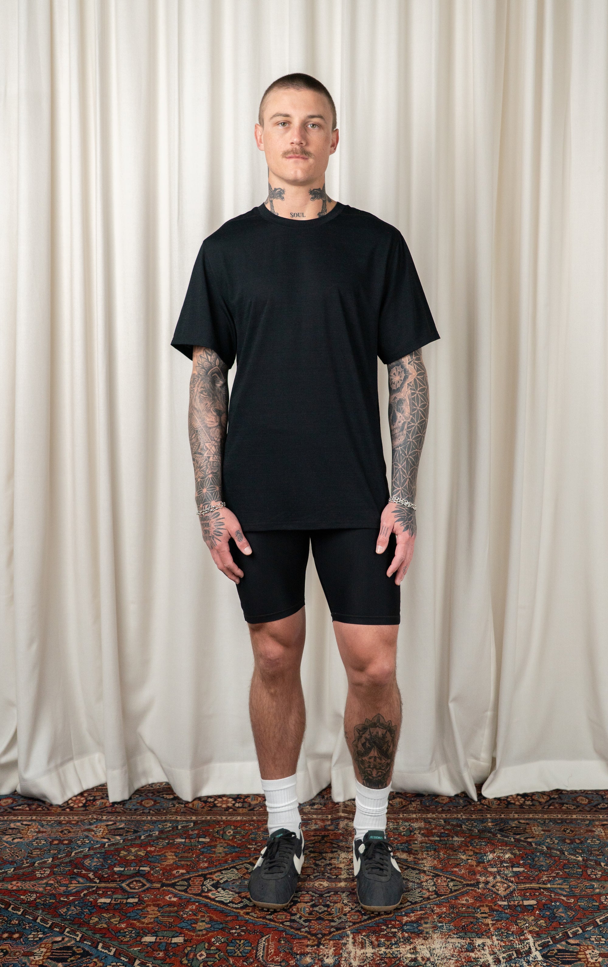 Black James Tee