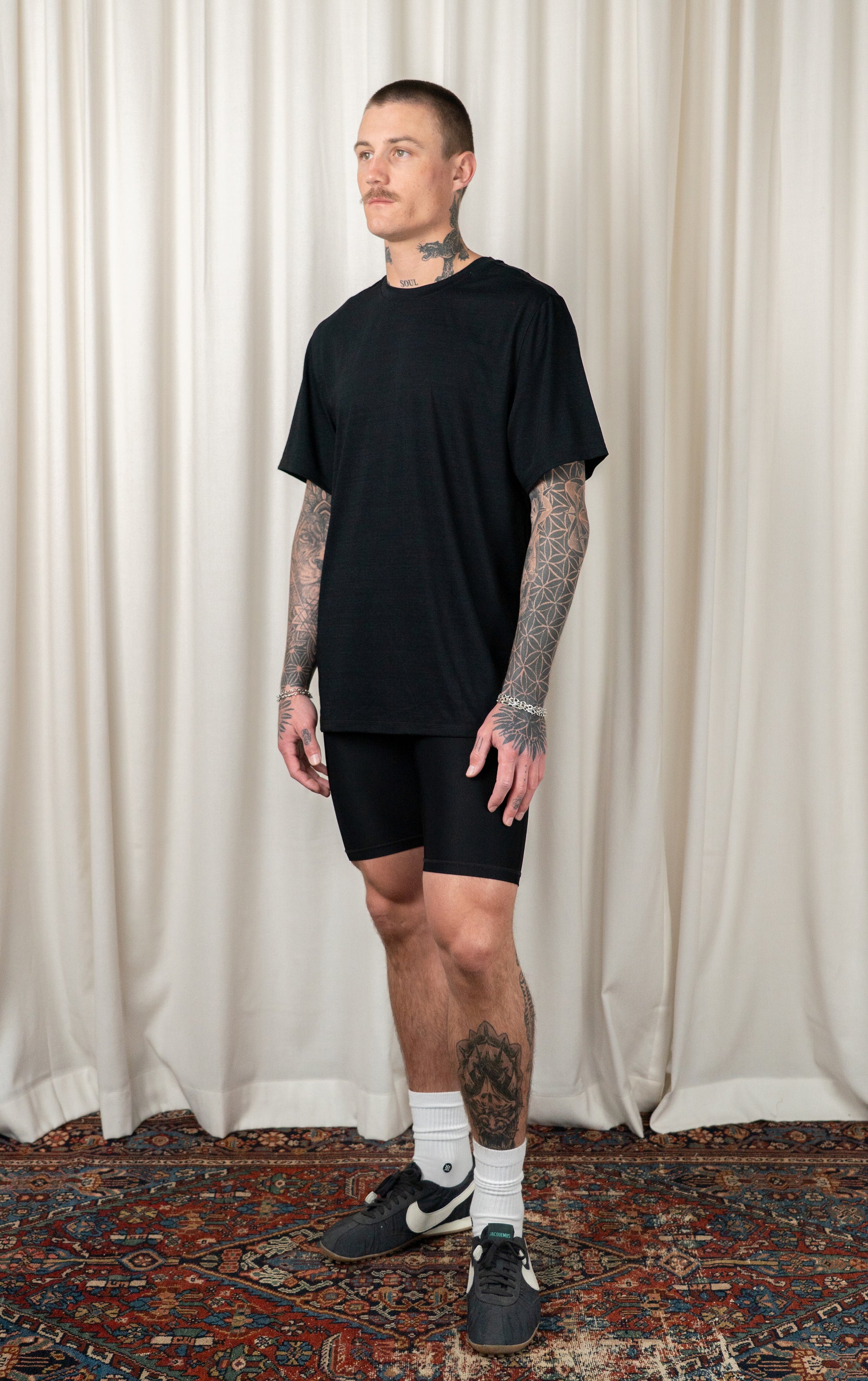Black James Tee