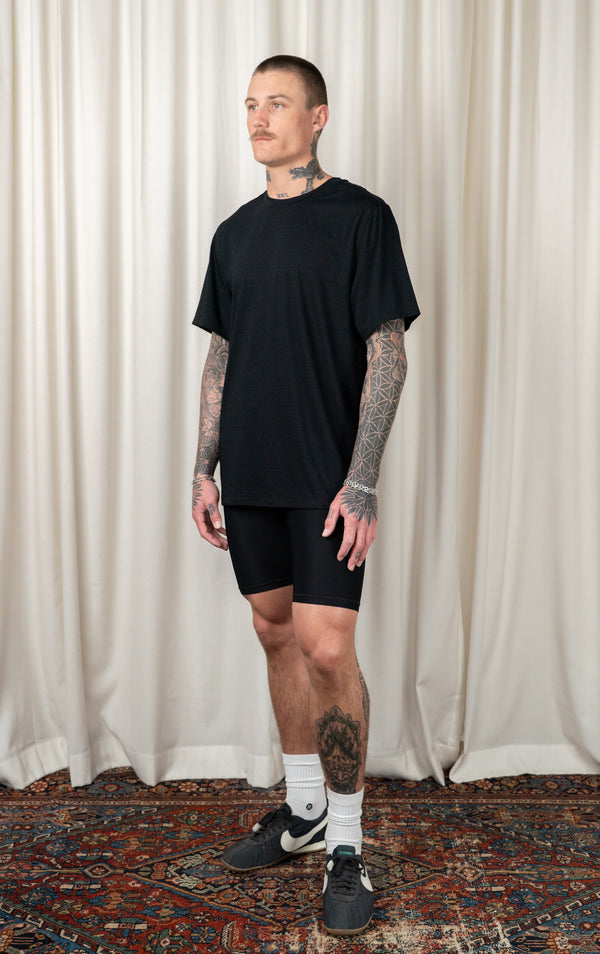Black James Tee
