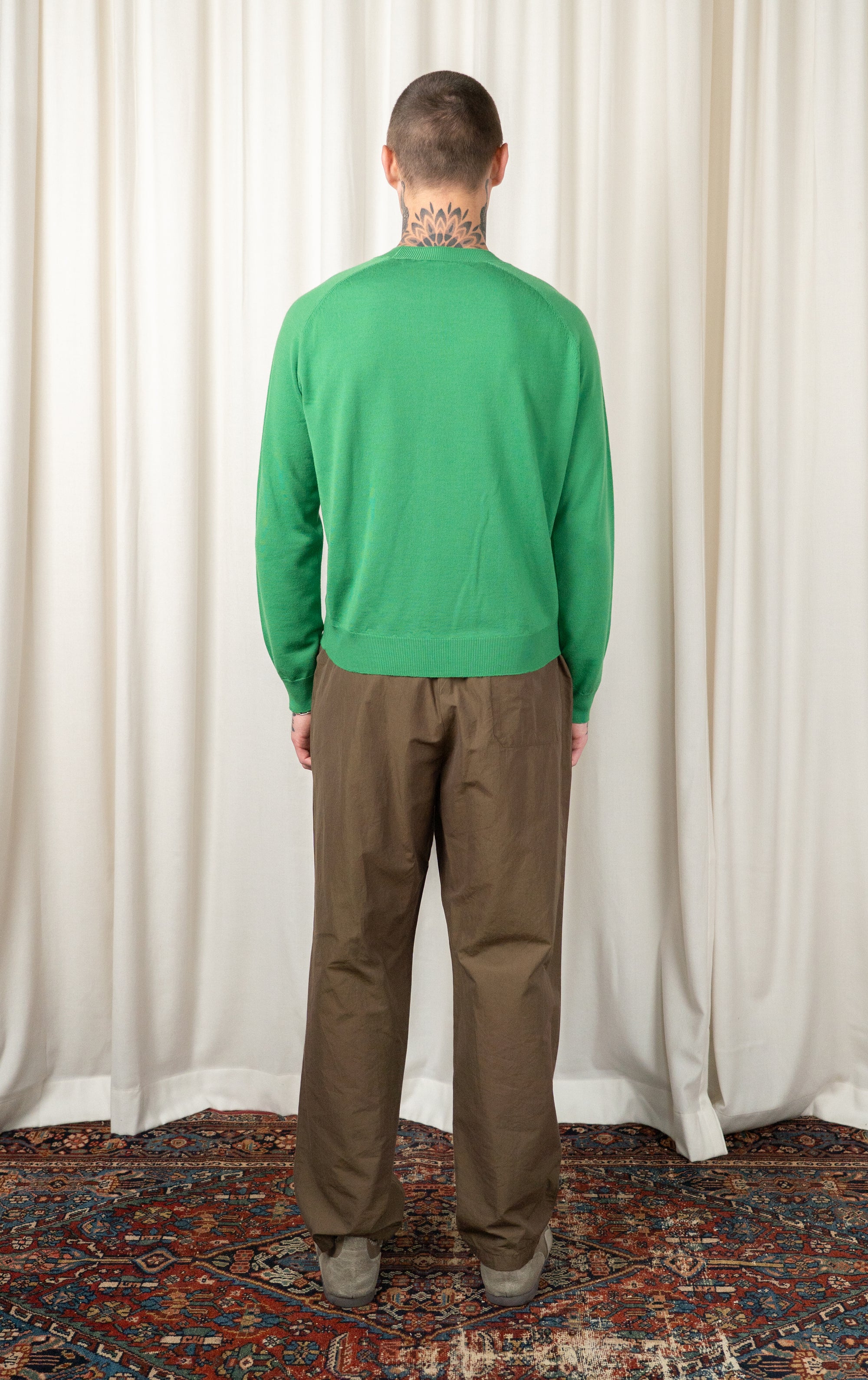 Grass Green Jack Sweater