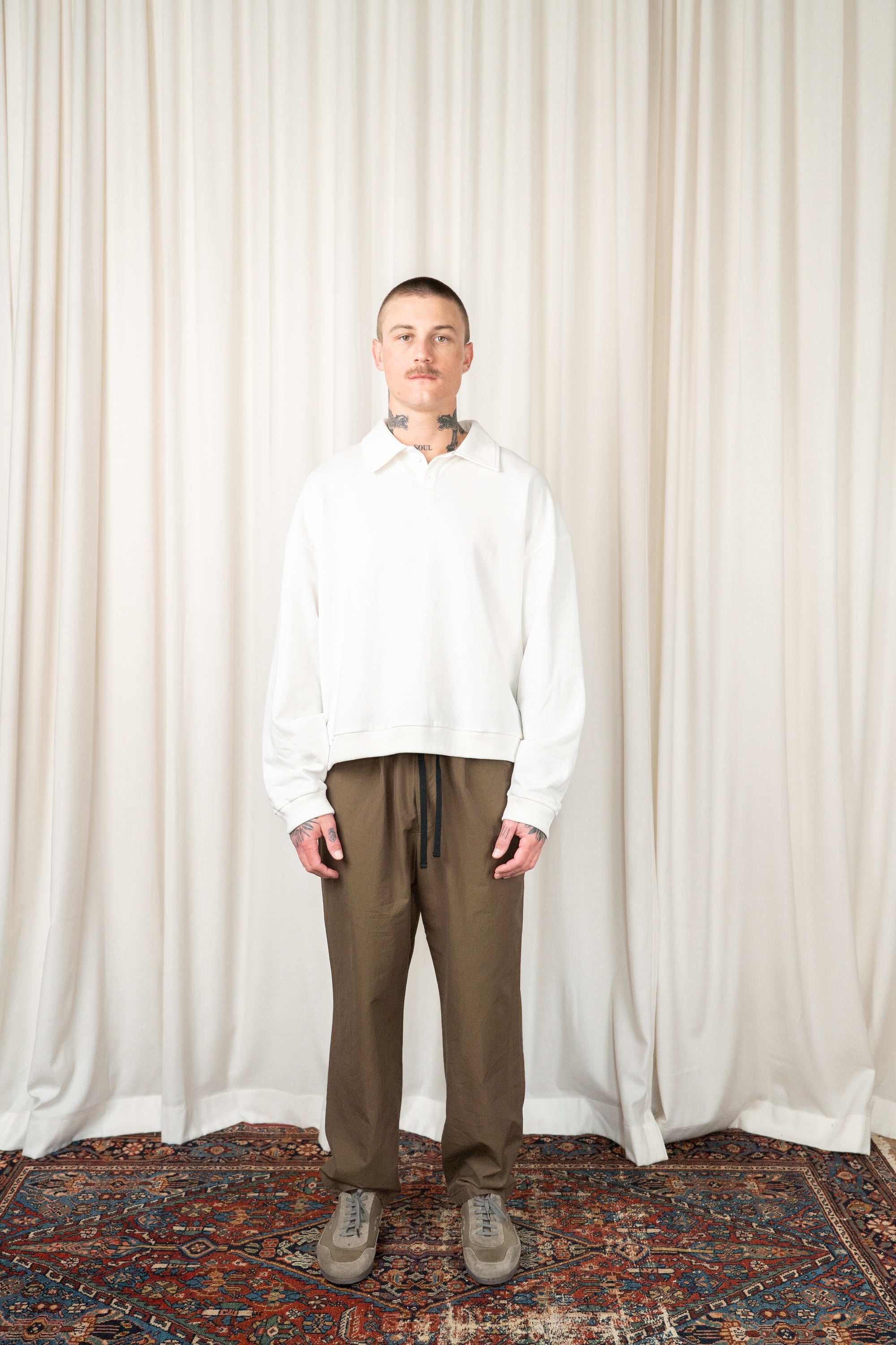 Brown Easy Trouser