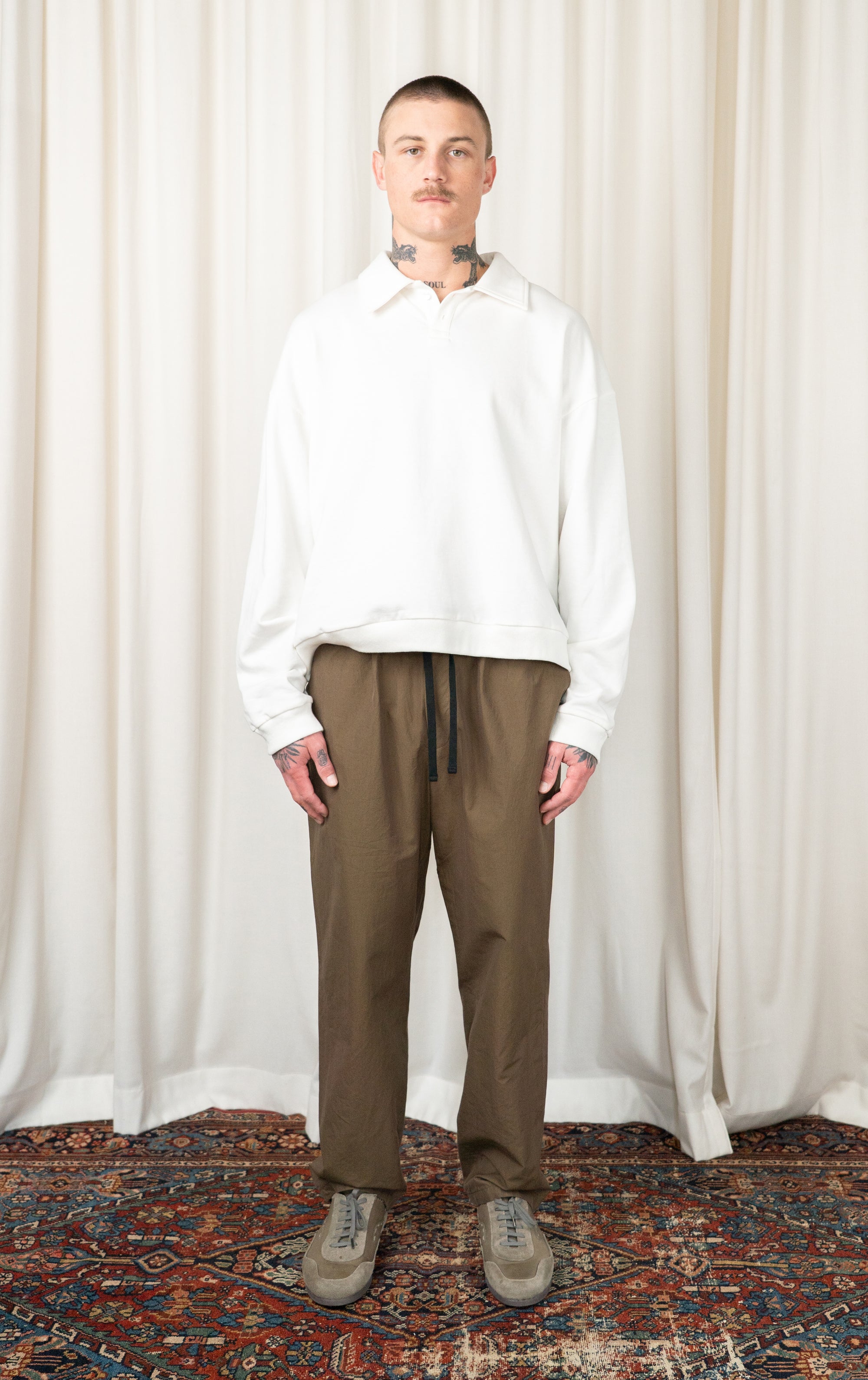 Brown Easy Trouser