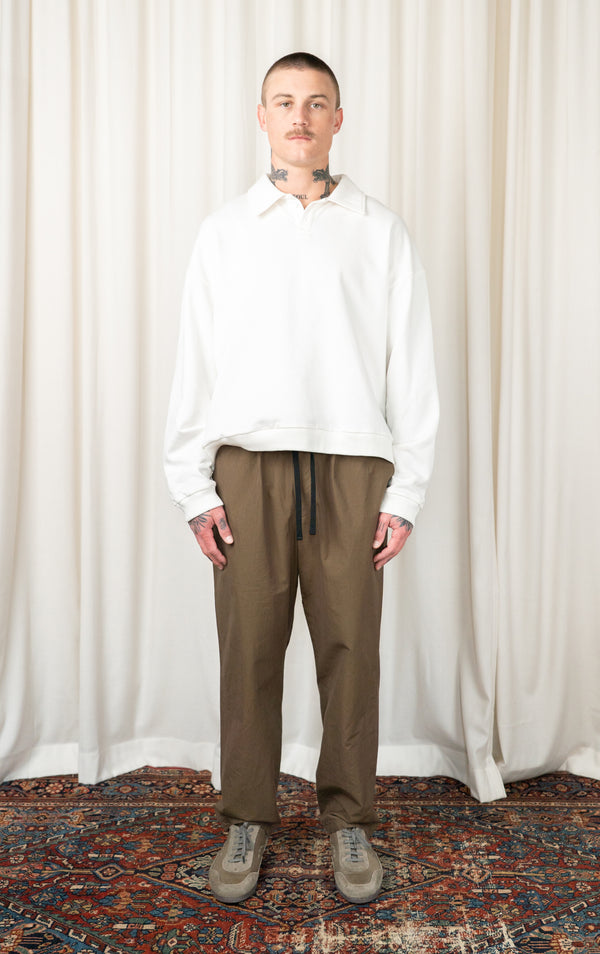 Brown Easy Trouser