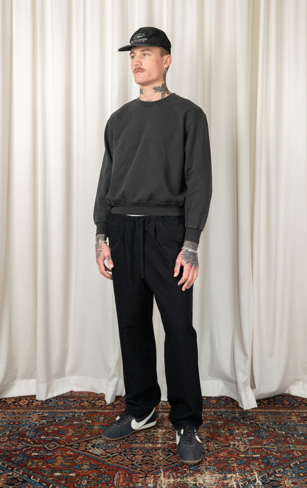 Pigment Charcoal Mini Crewneck