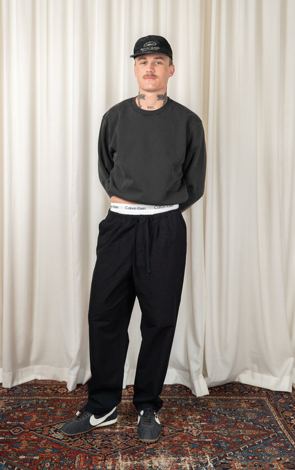 Pigment Charcoal Mini Crewneck