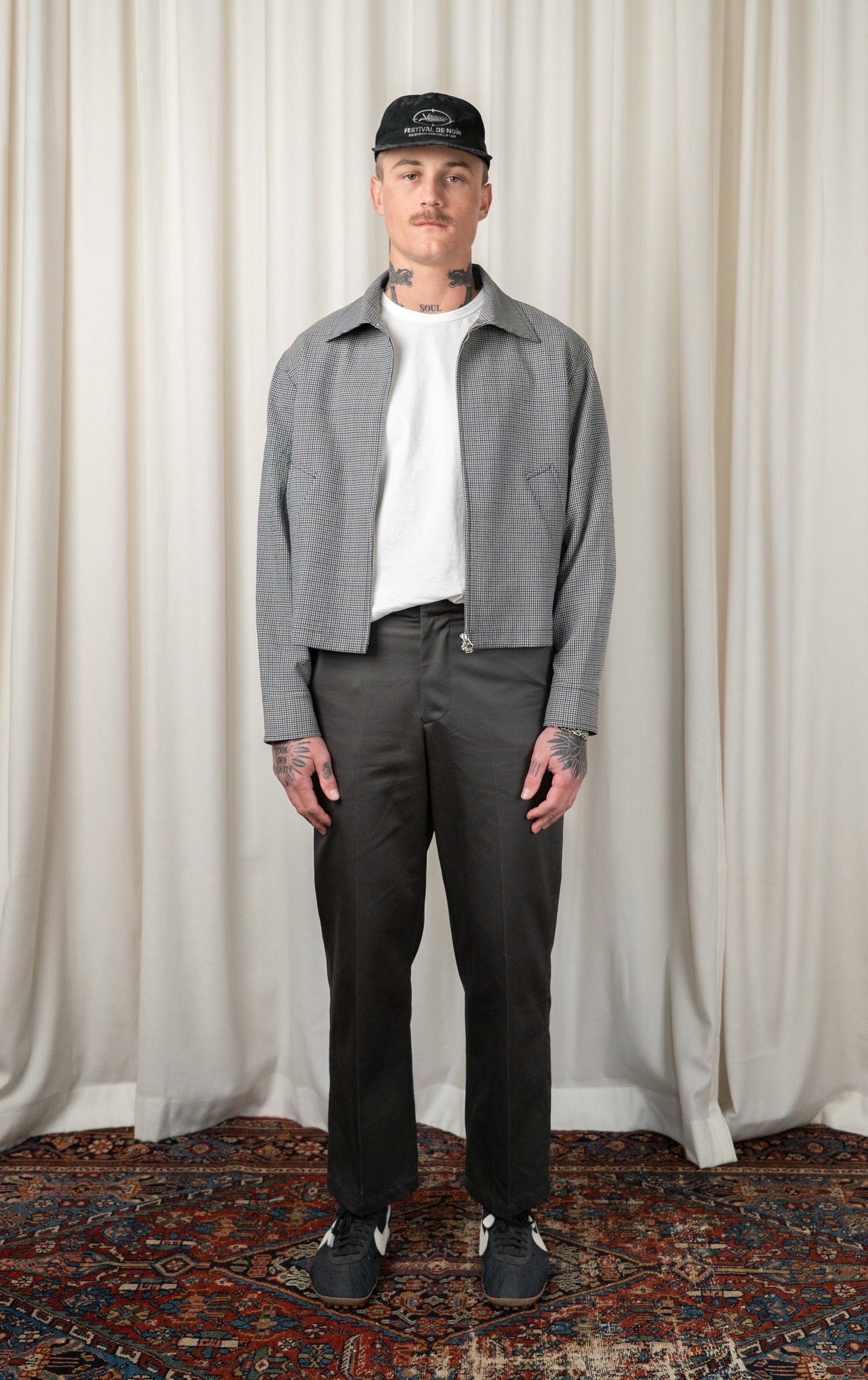 Pewter Twill Trouser