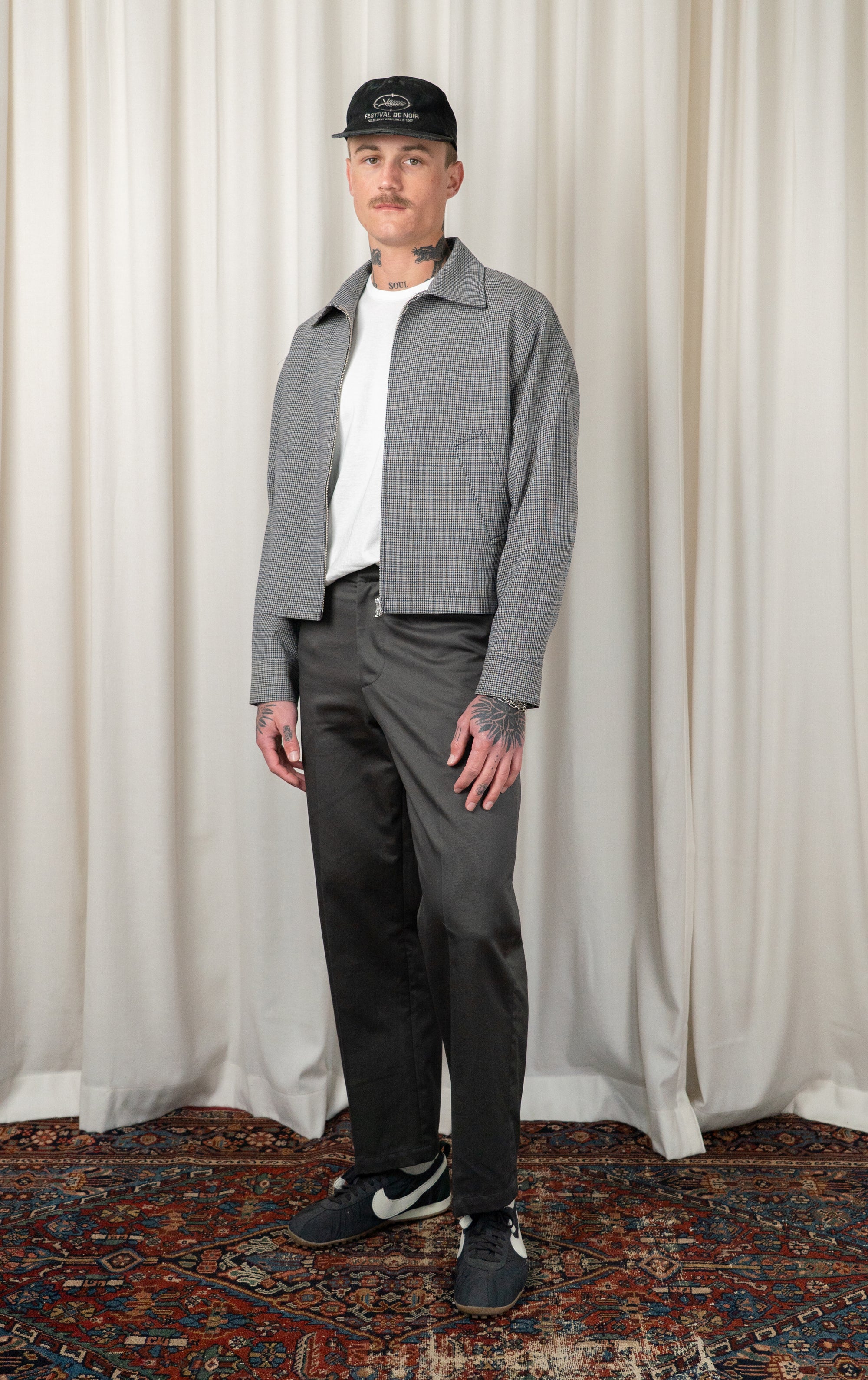 Pewter Twill Trouser