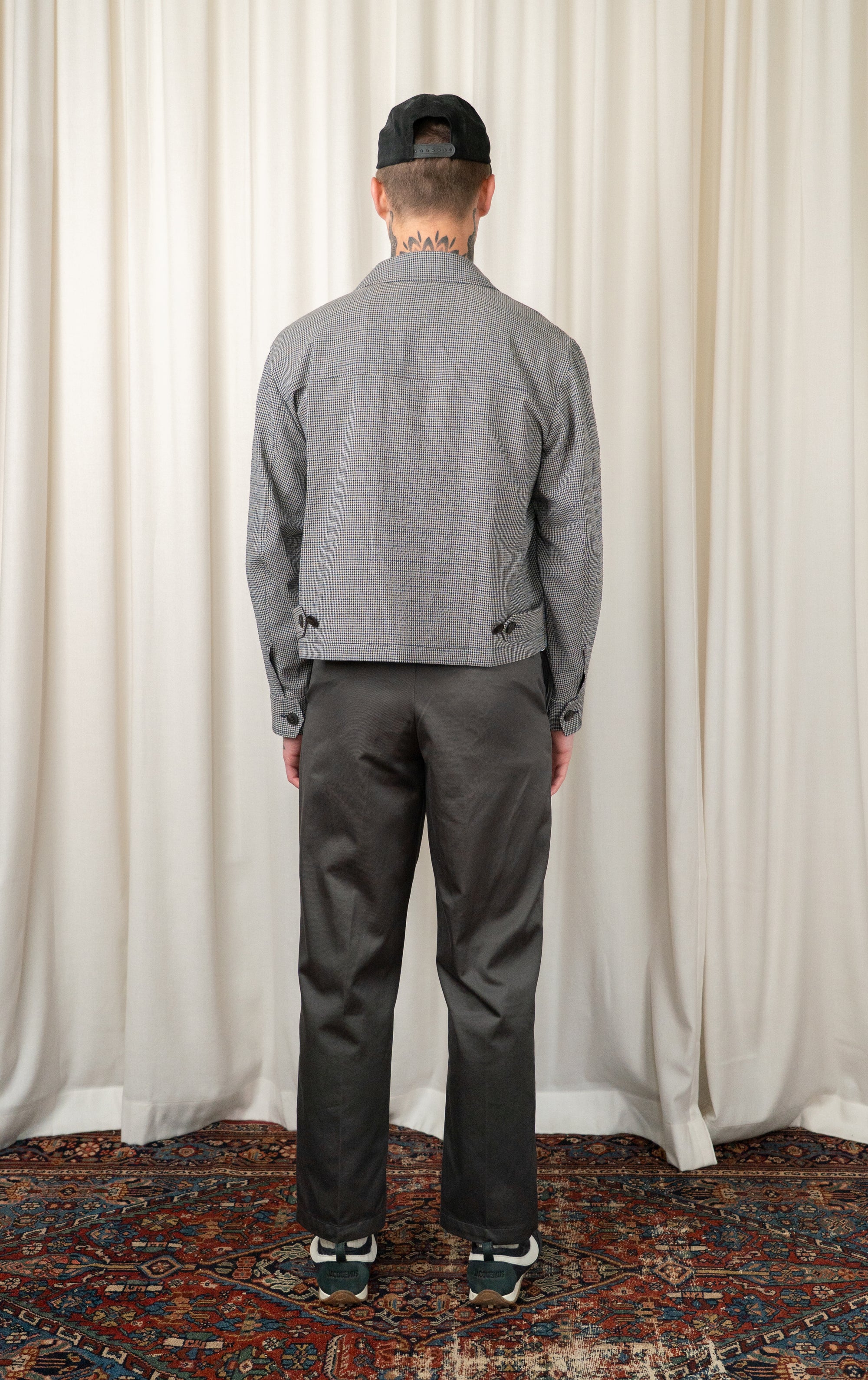 Pewter Twill Trouser