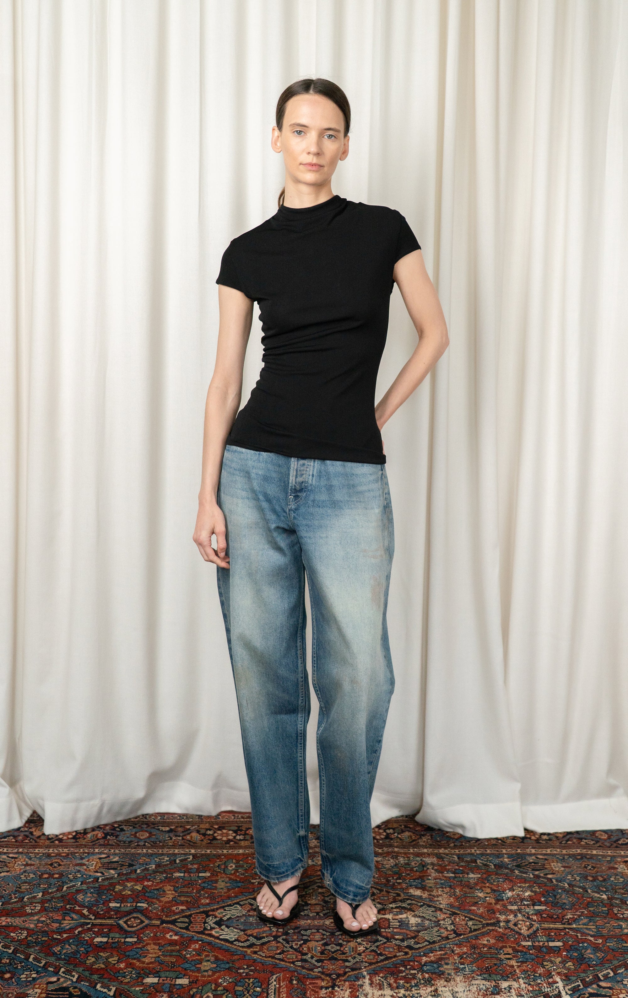 Black Nora Top