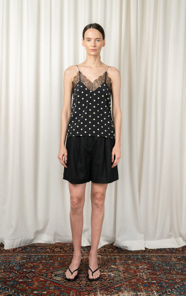 Black/White Polka Dot Layla Top