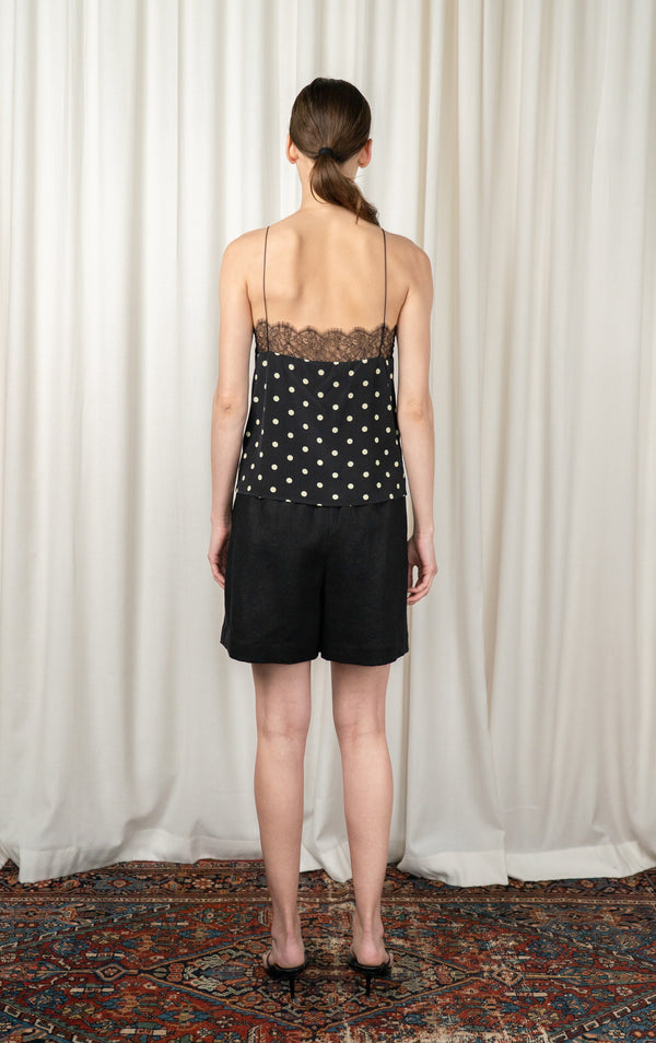 Black/White Polka Dot Layla Top
