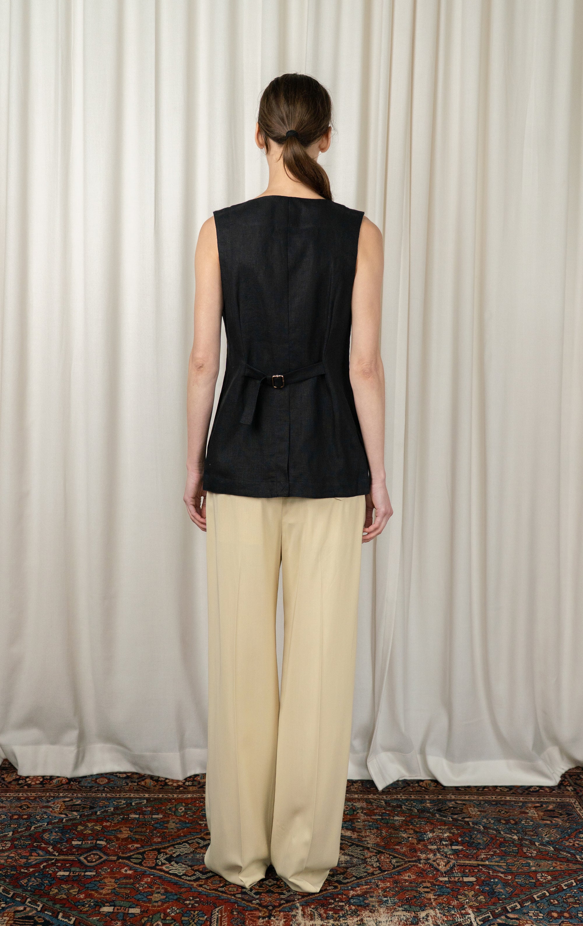 Black Emma Vest