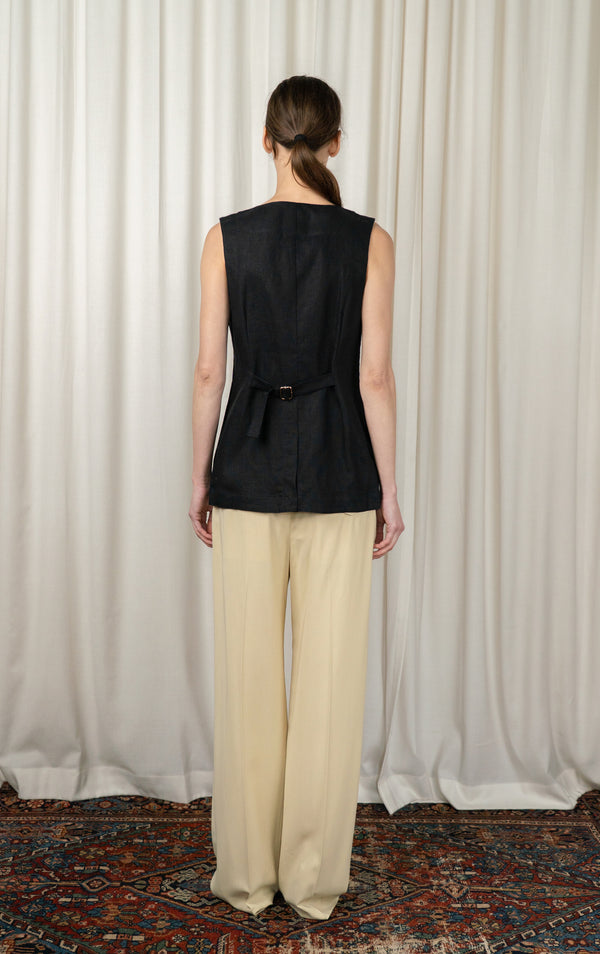 Black Emma Vest