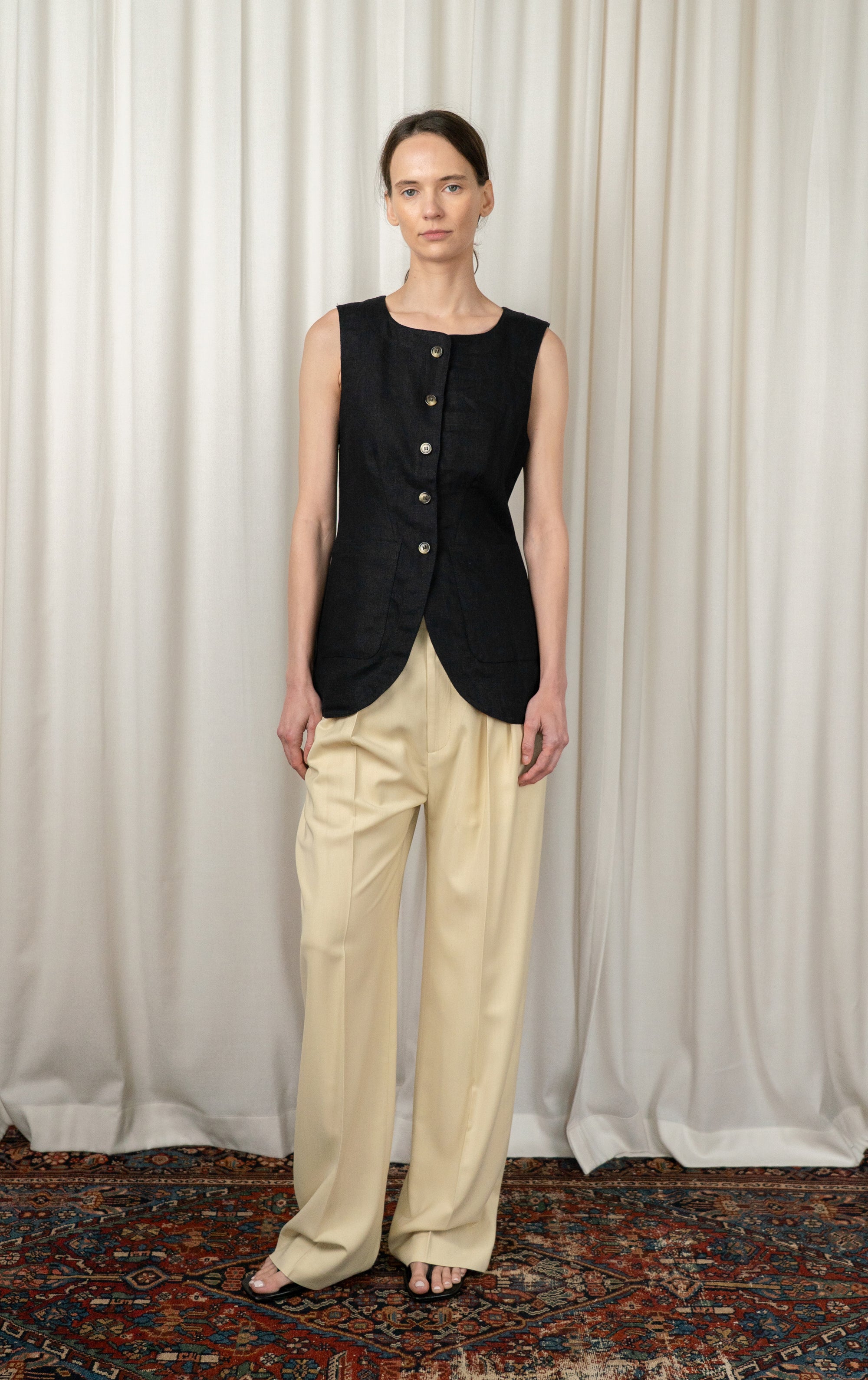 Black Emma Vest