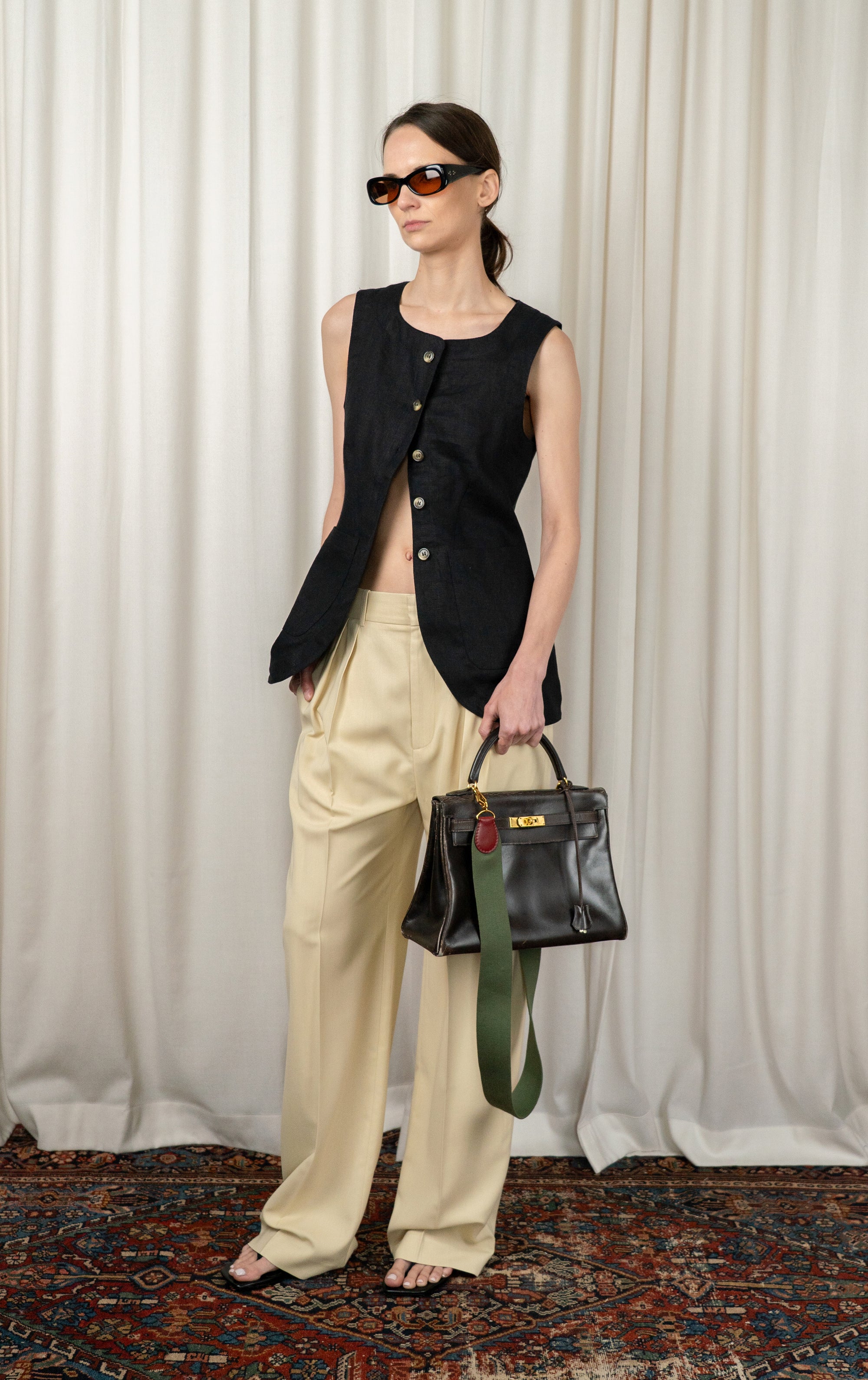Black Emma Vest