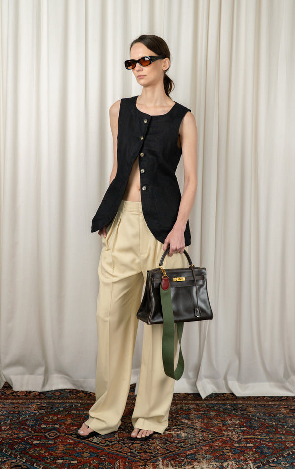 Black Emma Vest