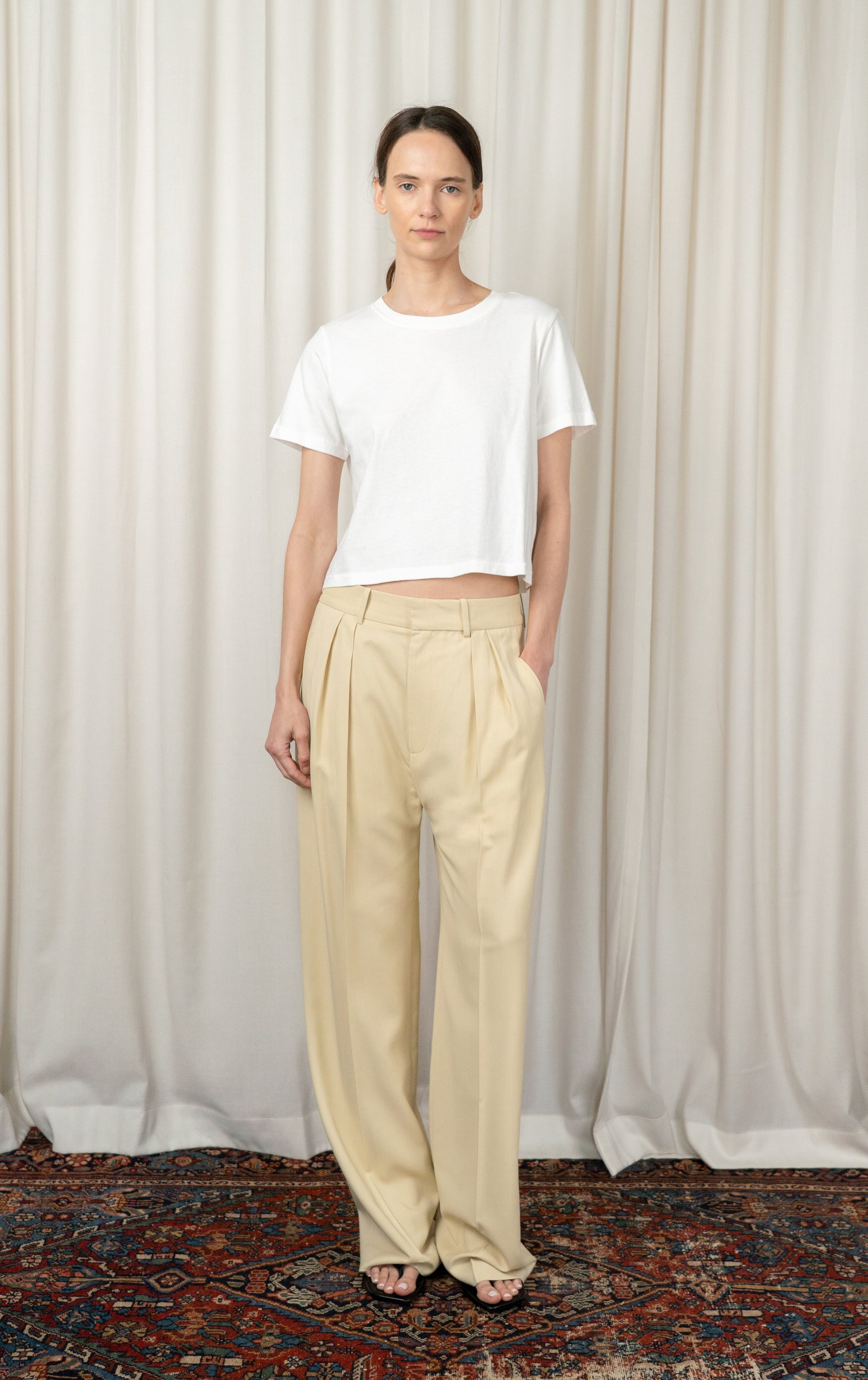 Parchment Aiden Trouser