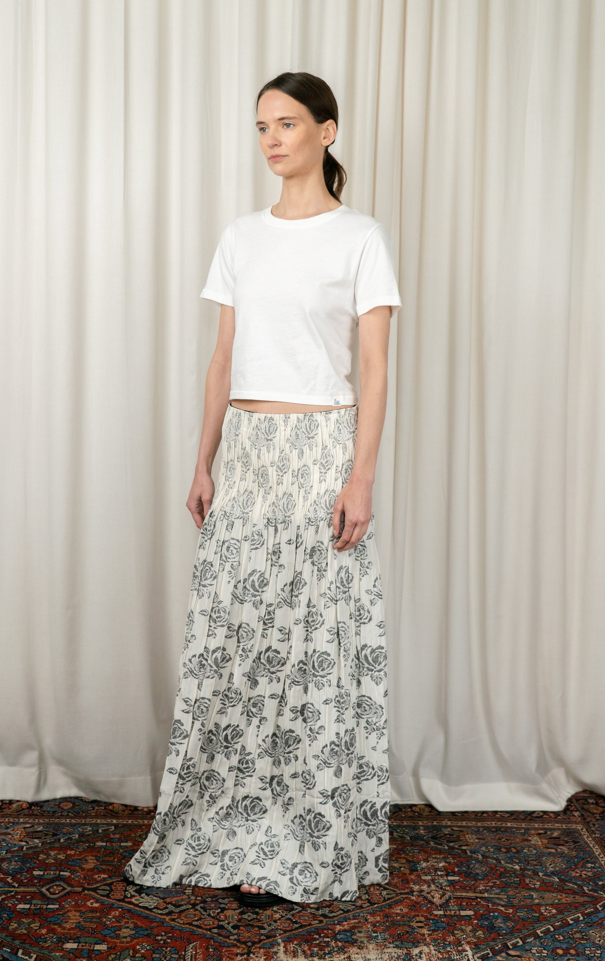 Sterling Rose Brocade Freja Skirt