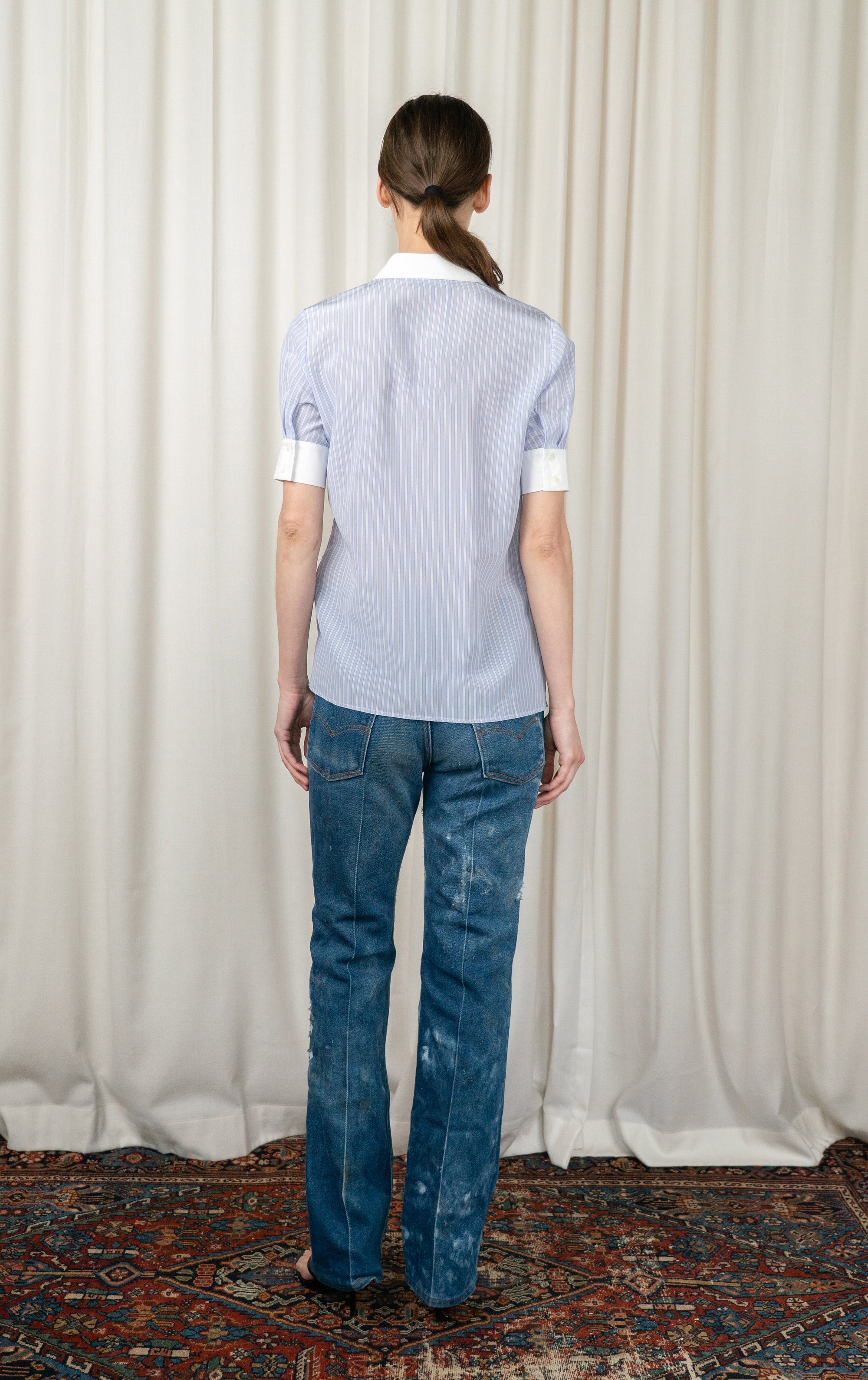 Blue Stripe Brooklyn Shirt
