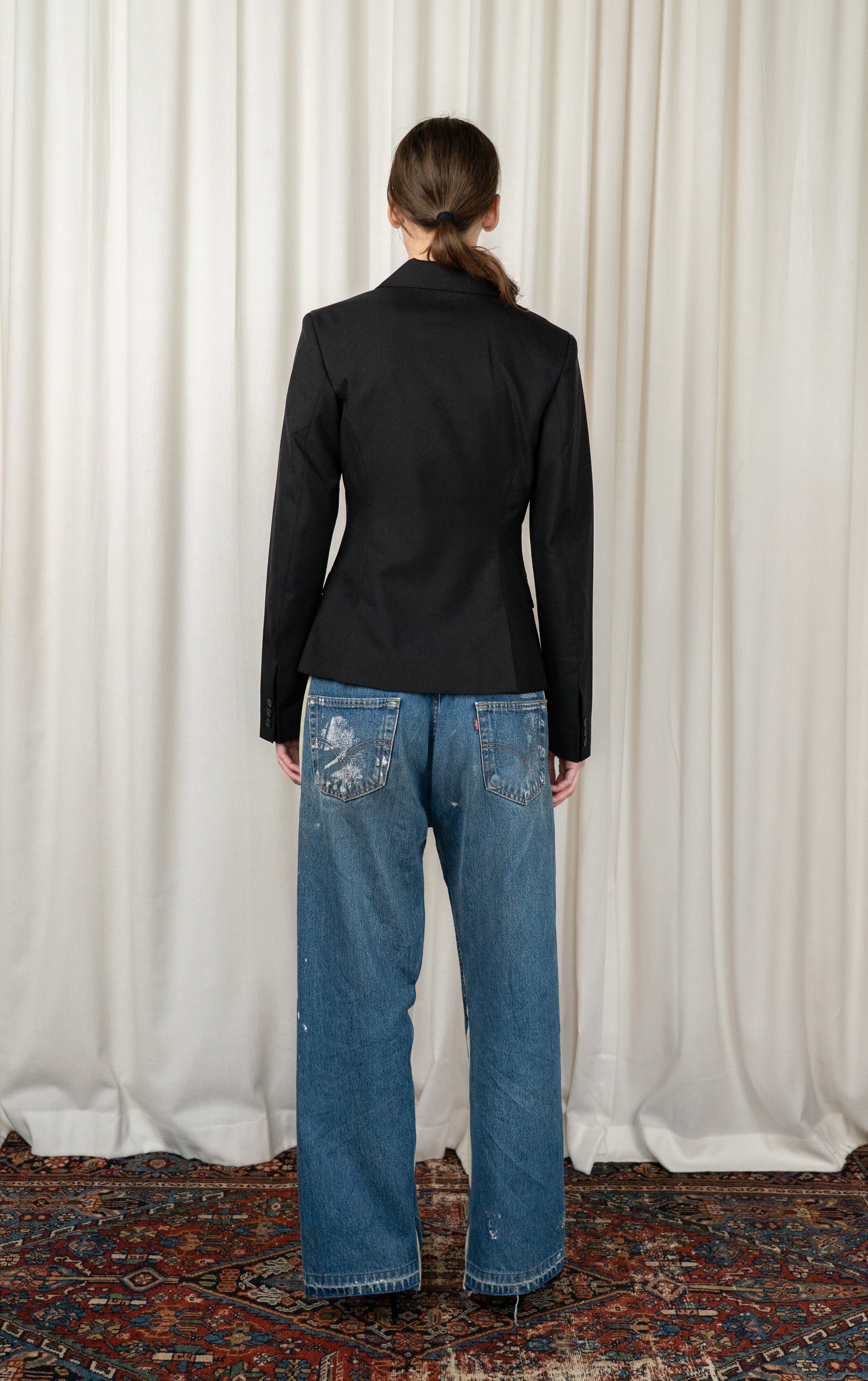 Black Index Blazer
