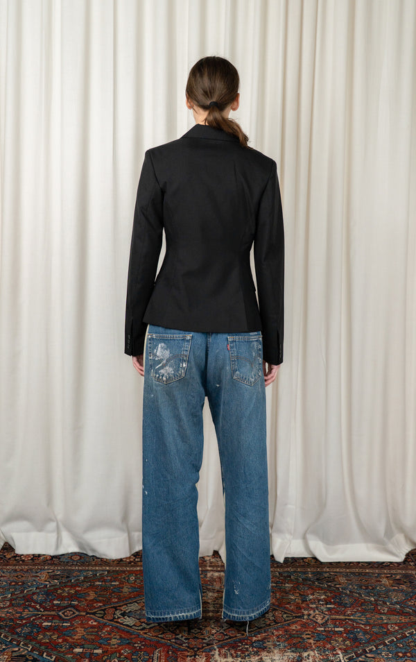 Black Index Blazer