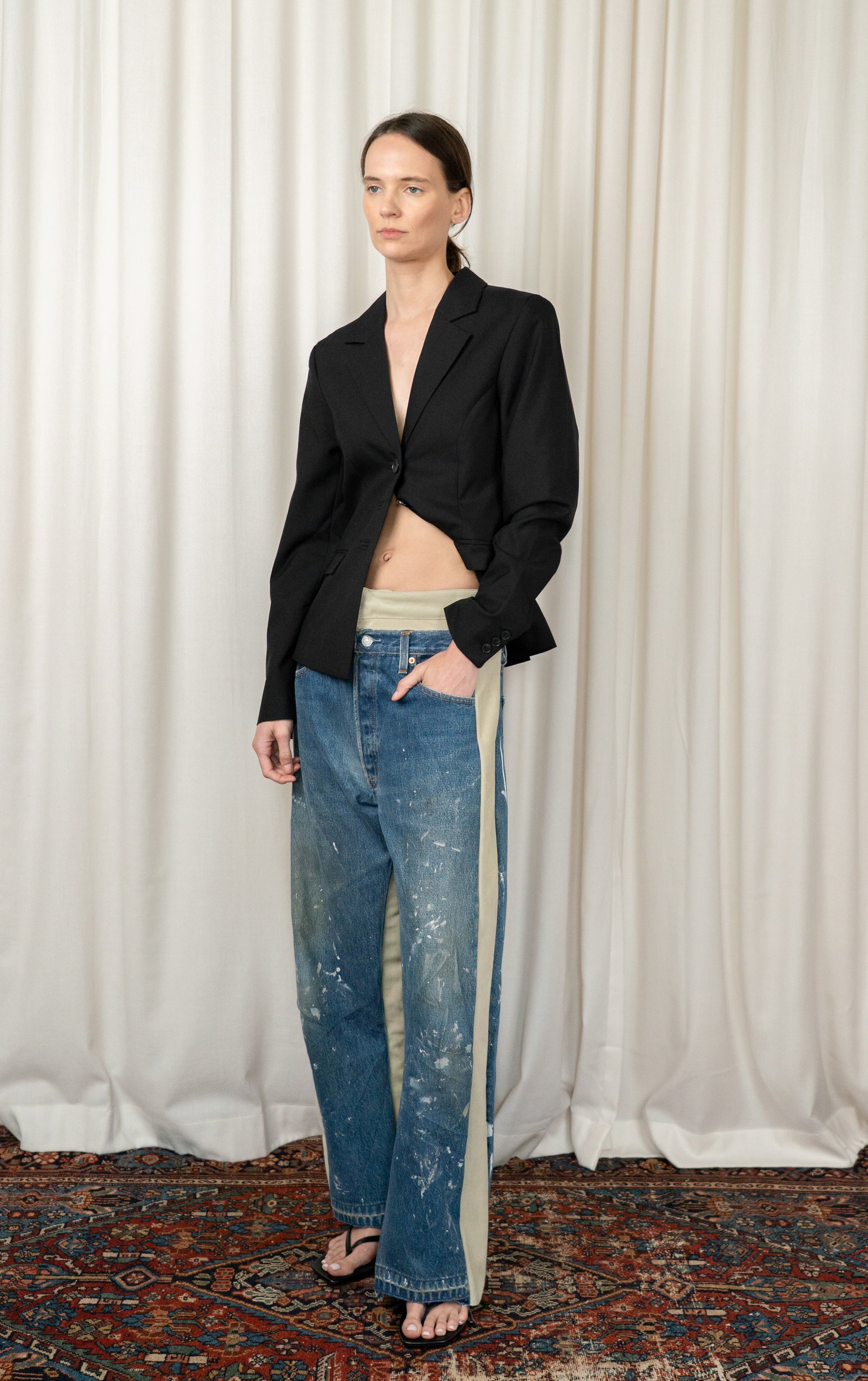 Black Index Blazer