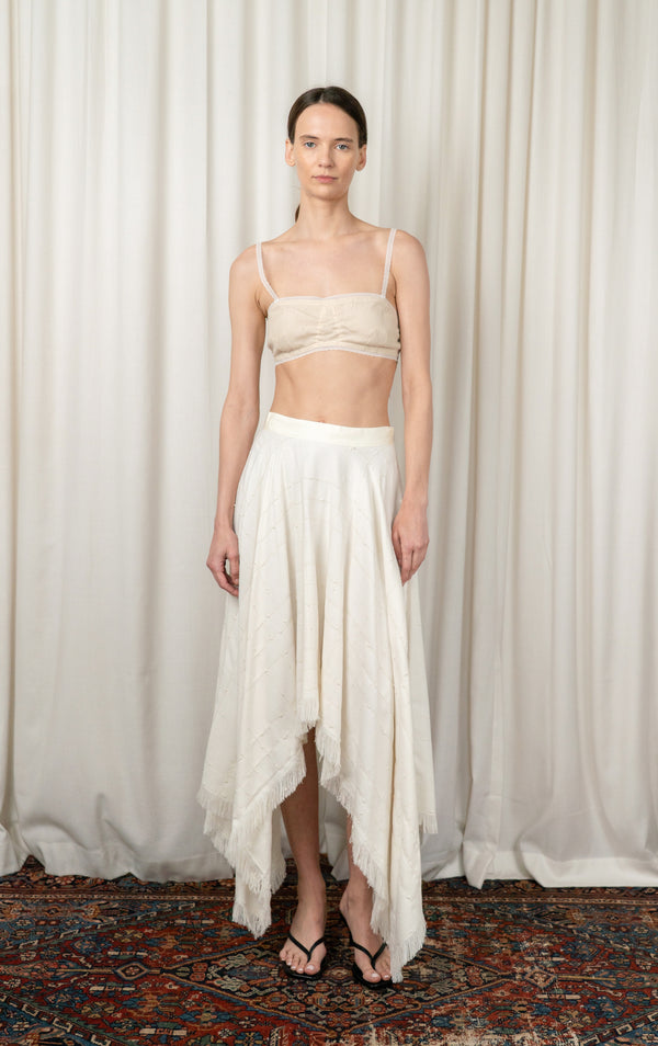 Natural Felicity Cascade Skirt