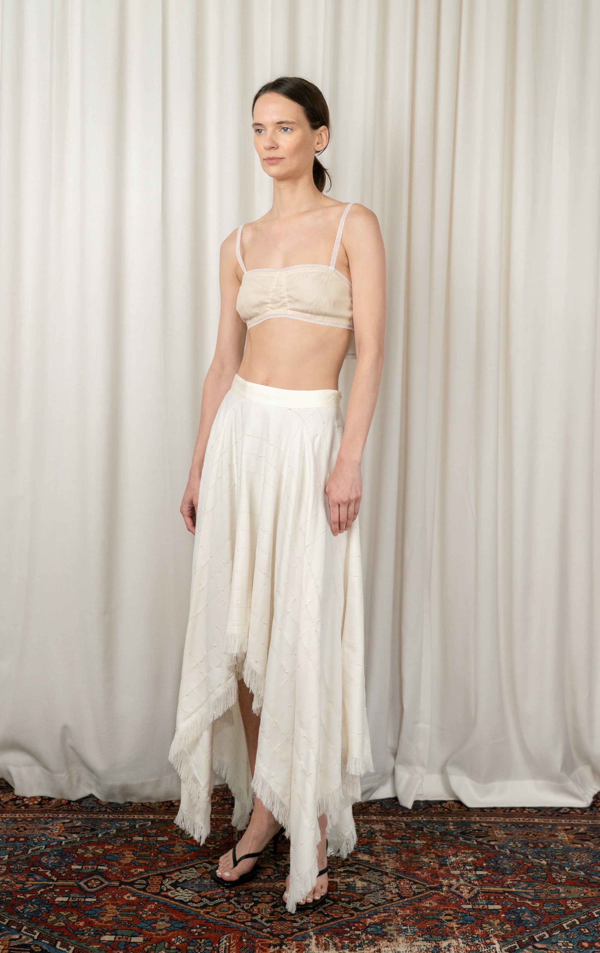 Natural Felicity Cascade Skirt