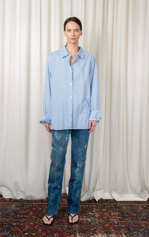 Embassy Stripe Generous Shirt