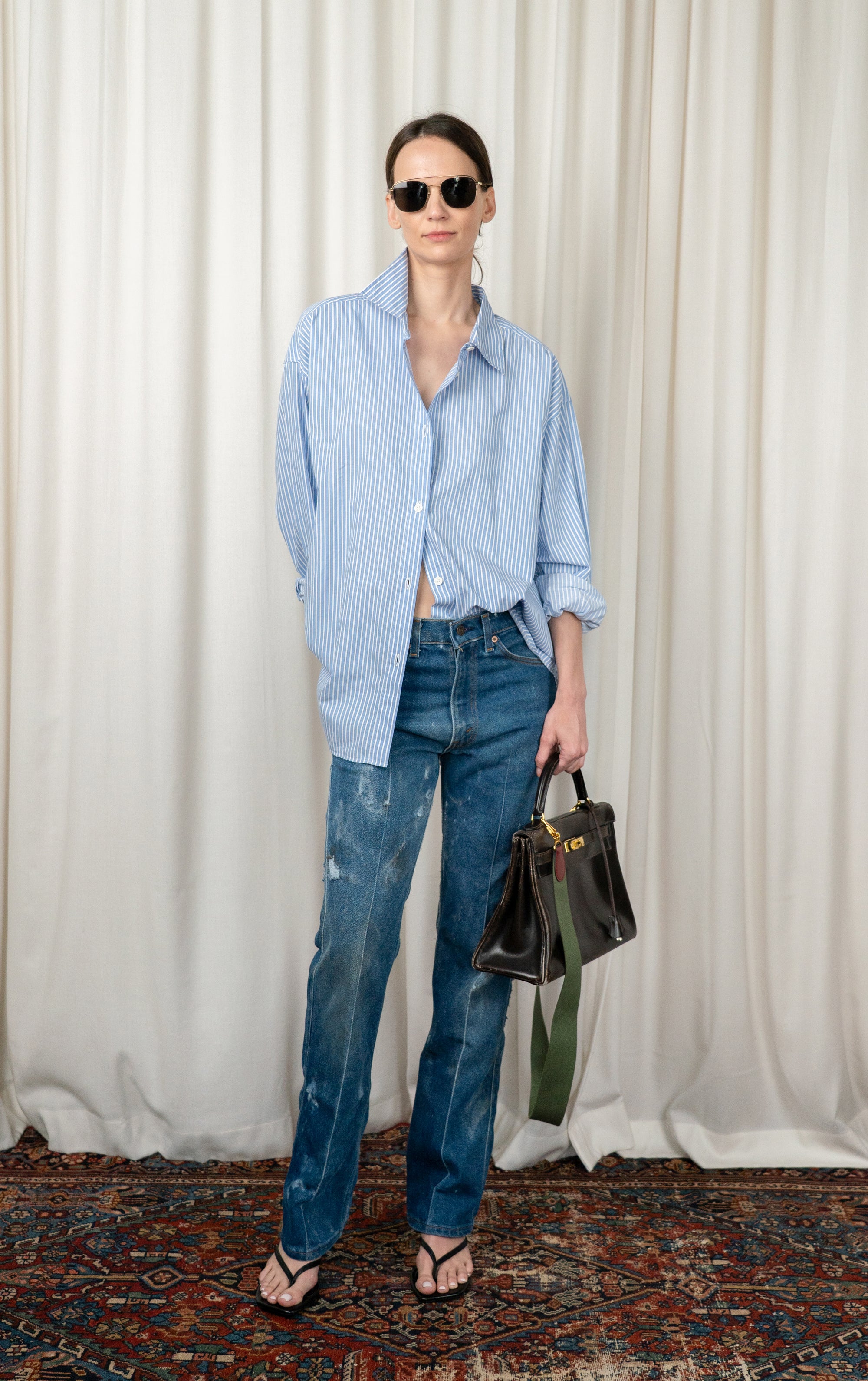 Embassy Stripe Generous Shirt