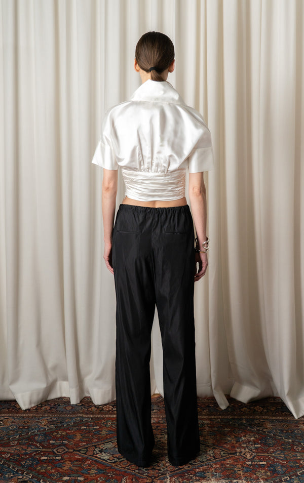 Pearl Tuxedo Top