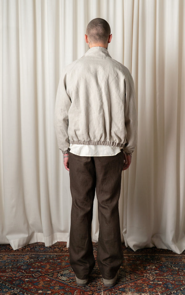 Taupe Reversible Blouson