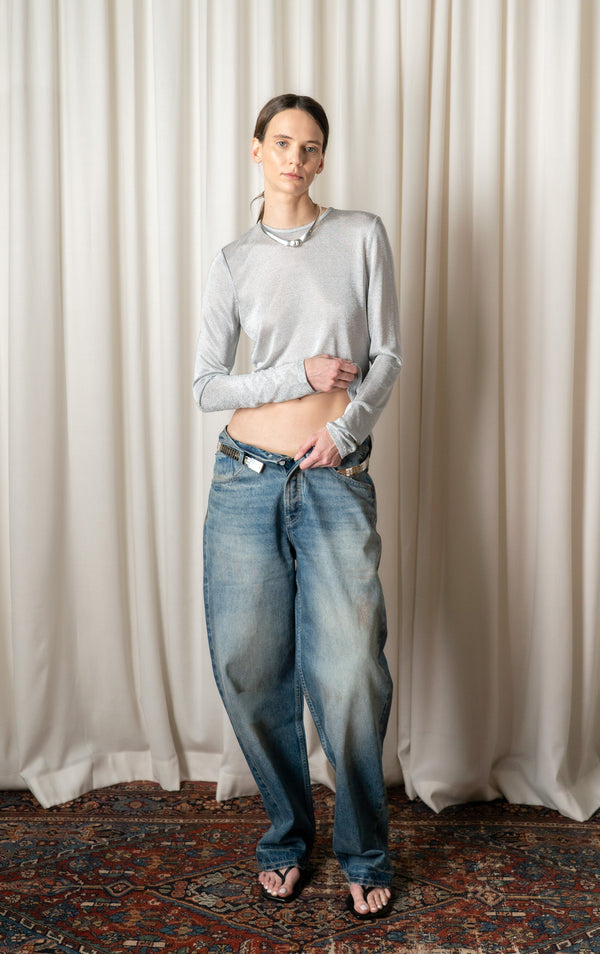 Silver Sophie Top