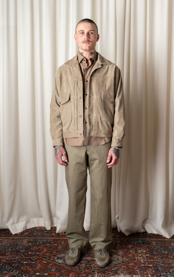 Taupe Road Jacket