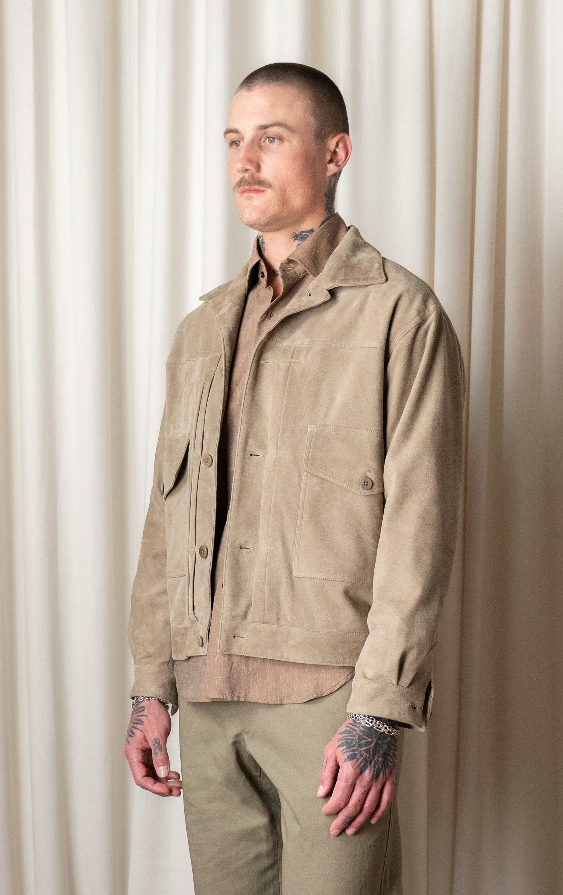 Taupe Road Jacket