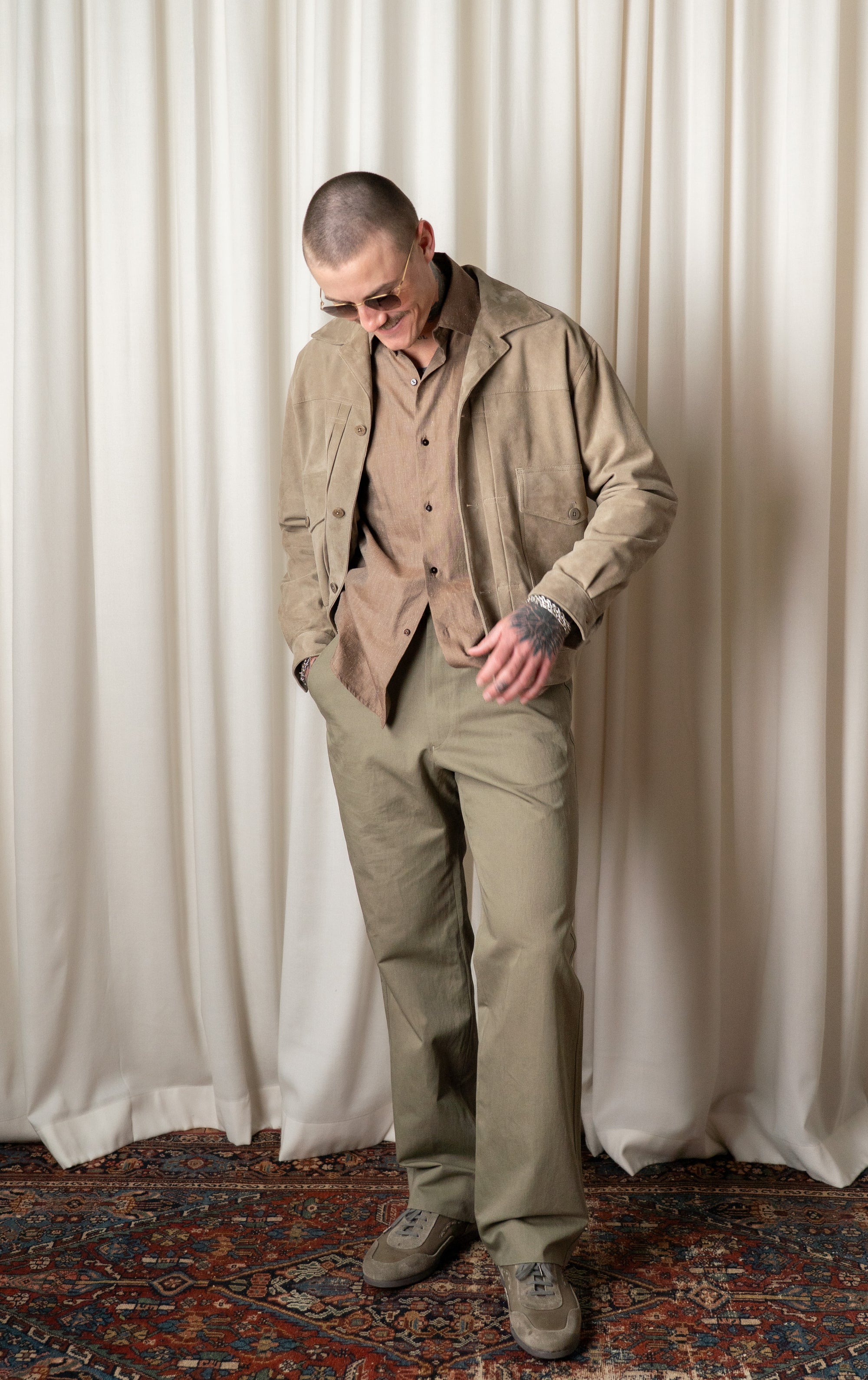 Taupe Road Jacket