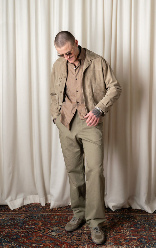Taupe Road Jacket