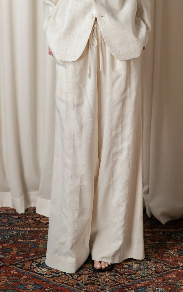 Natural Wesley Drawstring Pant