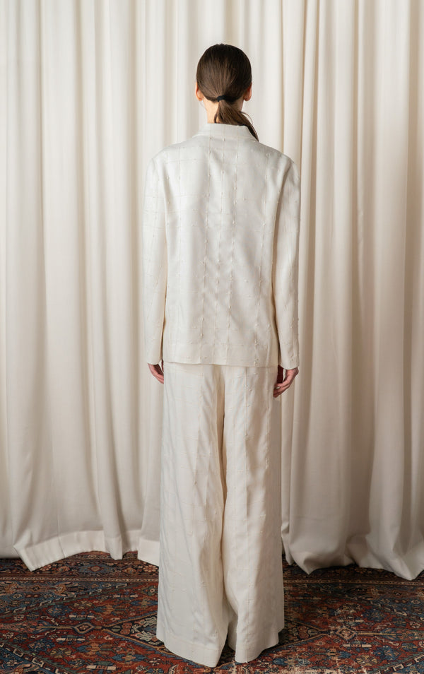 Natural Wesley Drawstring Pant