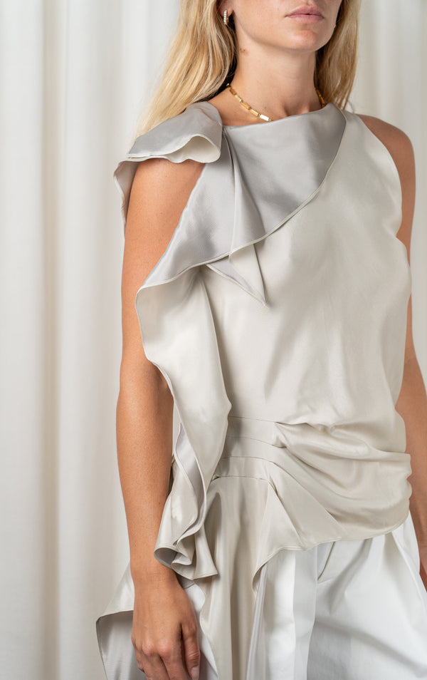 Biege Elif Blouse