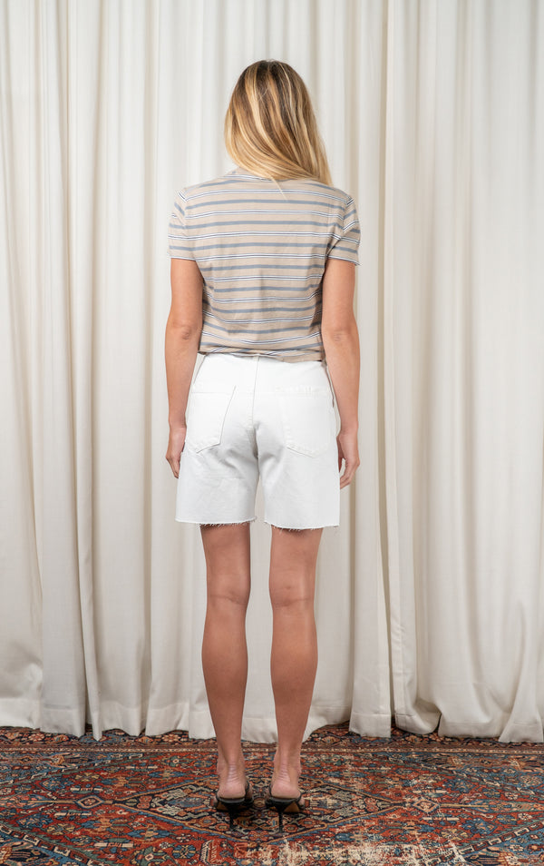 White Ellis Skate Short