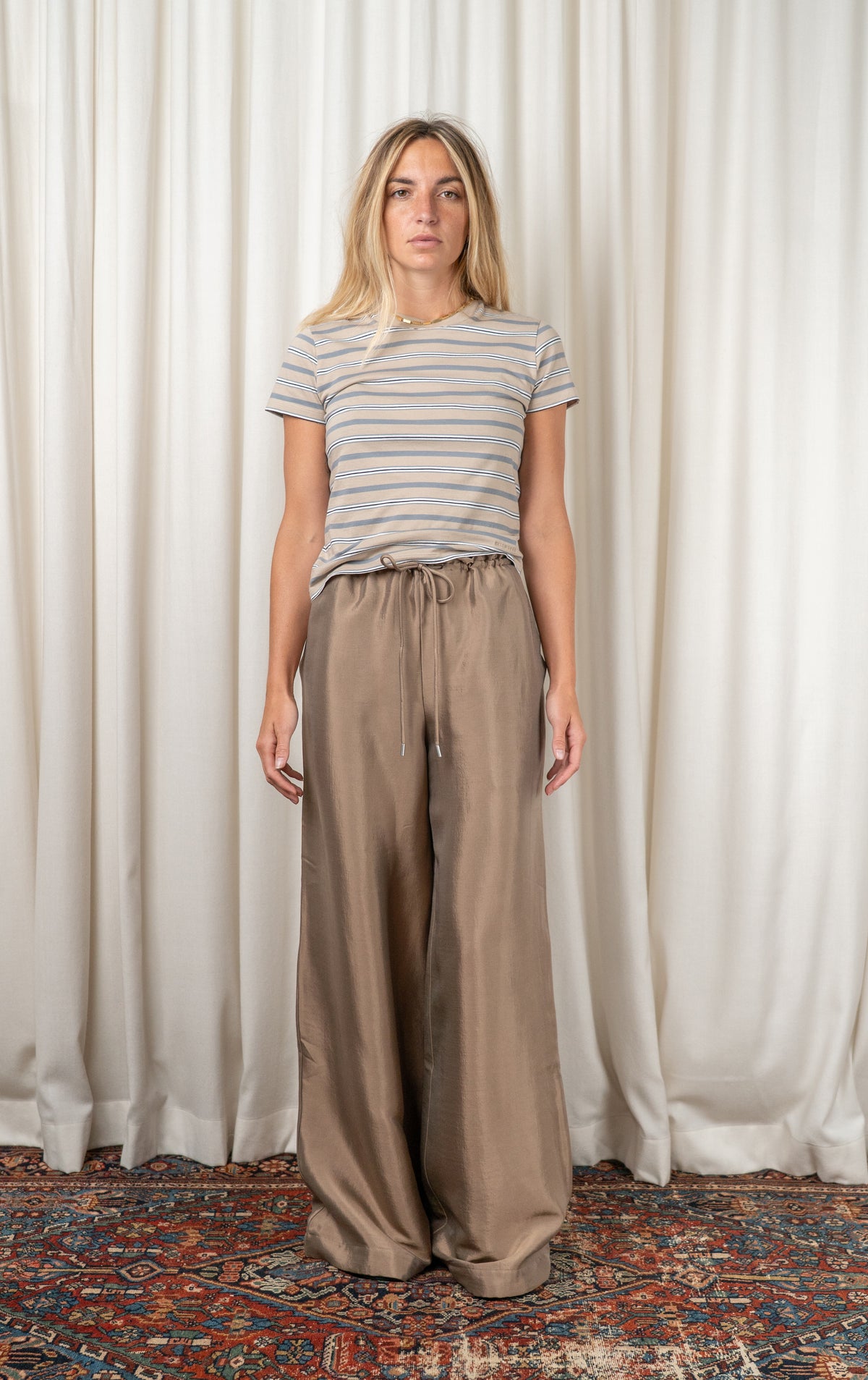 Copper Wesley Drawstring Pant